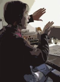 R.W. Rummery in office/studio -ftprints11